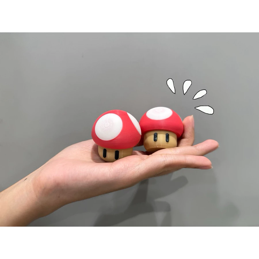 เคสยาดม หงส์ไทย ฝาเกลียว ลายเห็ดมาริโอ้